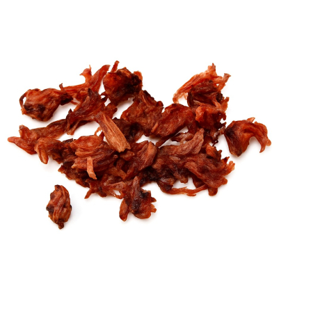 KWIATY HIBISKUSA SUSZONE LEKKO SŁODZONE 500g